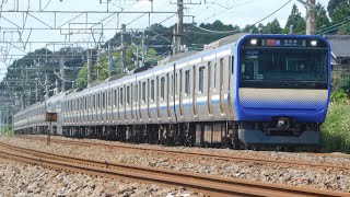 JR成田線　E235系1000番台F-09+J-11編成快速成田空港行き@佐倉〜酒々井