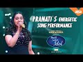 Pranatis energetic song performance from chirutha  telugu indian idol  mani sharma  thaman