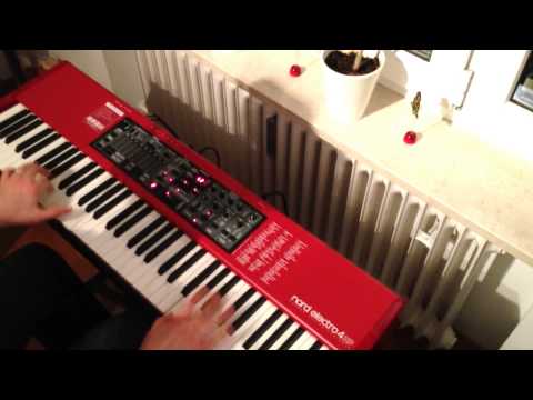 Testing out the new gear - Nord Electro 4 HP