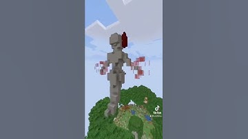 Building a SCARLET WITCH statue in Minecraft!