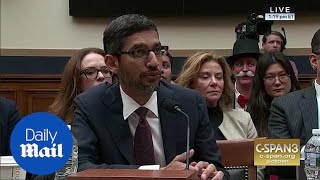 'iPhone is made by a different company' Google CEO says to Rep. King