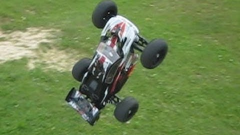 Ansmann Terrier and Virus brushless bash