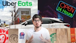 I Delivered Every Uber Eats Order For 12 Hours Straight | Food Delivery Driver A Good Side Hustle