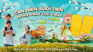 Tết Dương Lịch 2024 Đi Suối Tiên Nhận Thẻ Cào Trúng Vàng 9999