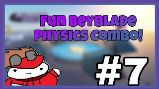 Fun Beyblade Physics Combo! #7 (Balance 7 Combo)