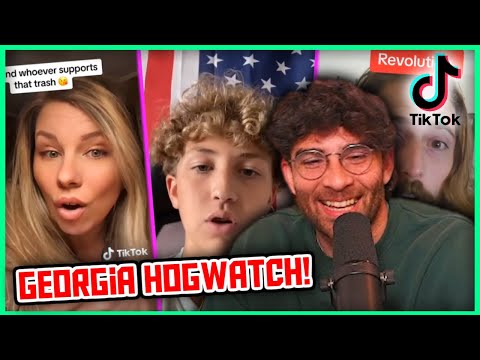 Thumbnail for TikTok Hogs WHINE About Trump''s Trial | Hasanabi Reacts HOGWATCH