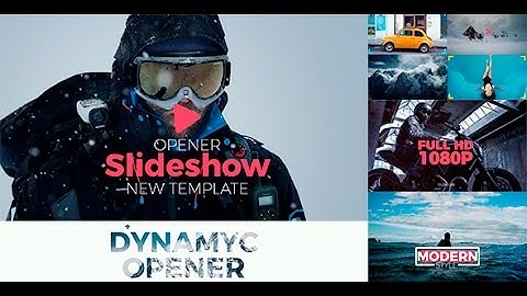 Dynamic Opener | After Effects Template | Openers