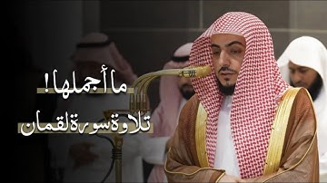 ما أجملها! | تلاوة من سورة لقمان للشيخ د.الوليد الشمسان | مغرب 19-11-1446هـ