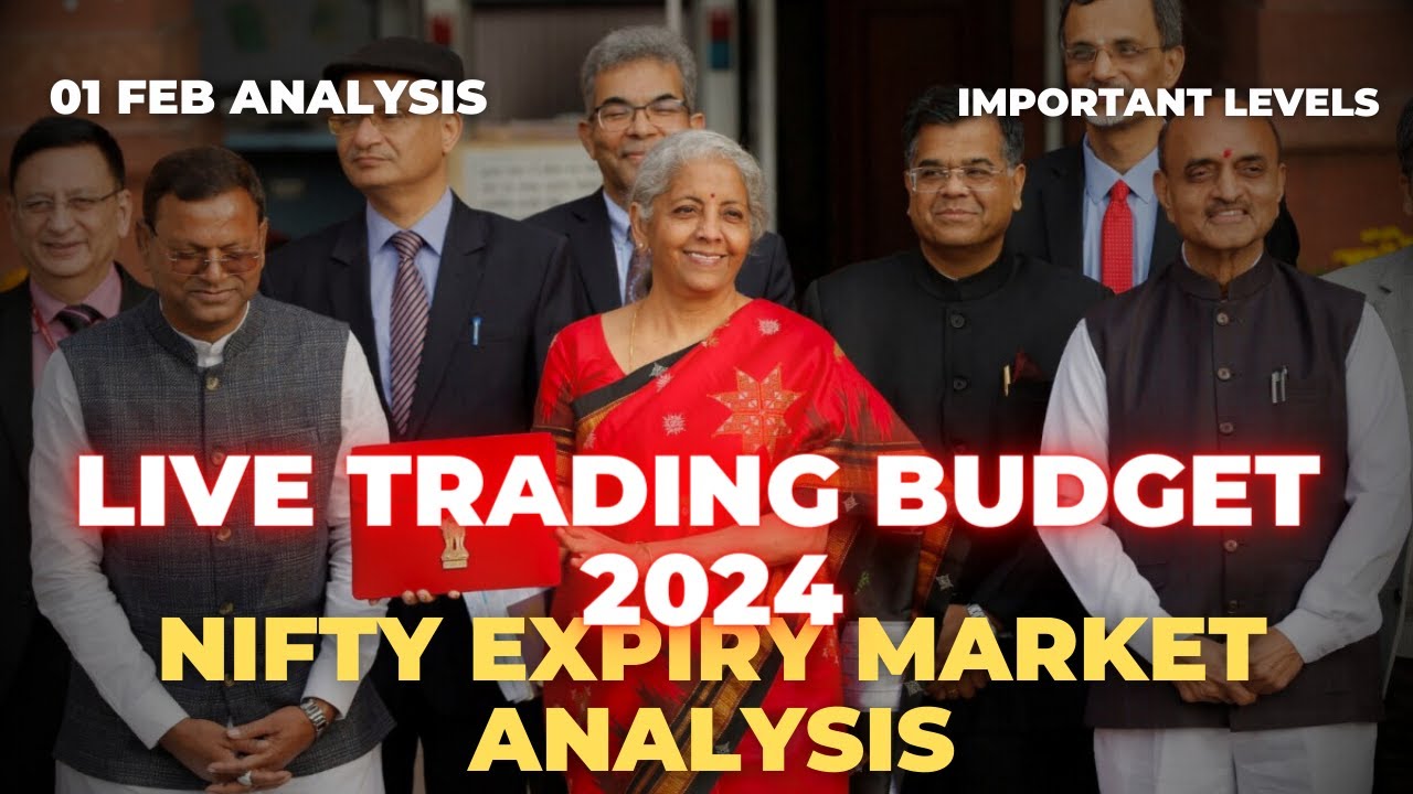 Budget Day 2024 Live Trading | Nifty 50 | Bank Nifty Option Trading live 01/02/2024| Budget Analysis