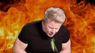 10 Times Gordon Ramsay Got VERY SICK (Spits Out Food)!