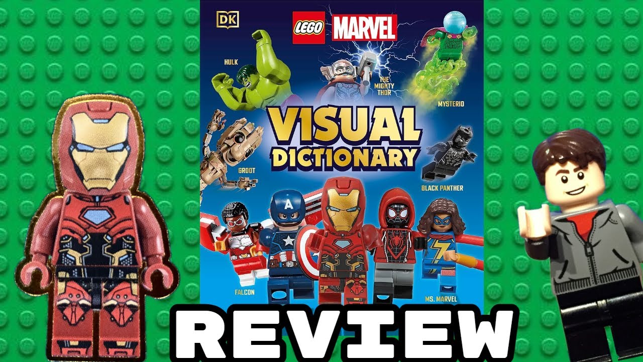 First LEGO Marvel Visual Dictionary minifigure revealed