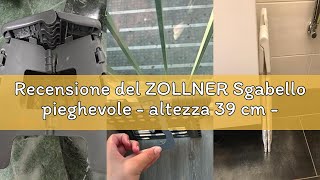 Recensione del ZOLLNER Sgabello pieghevole - altezza 39 cm - sedia pieghevole - scaletta - per adult