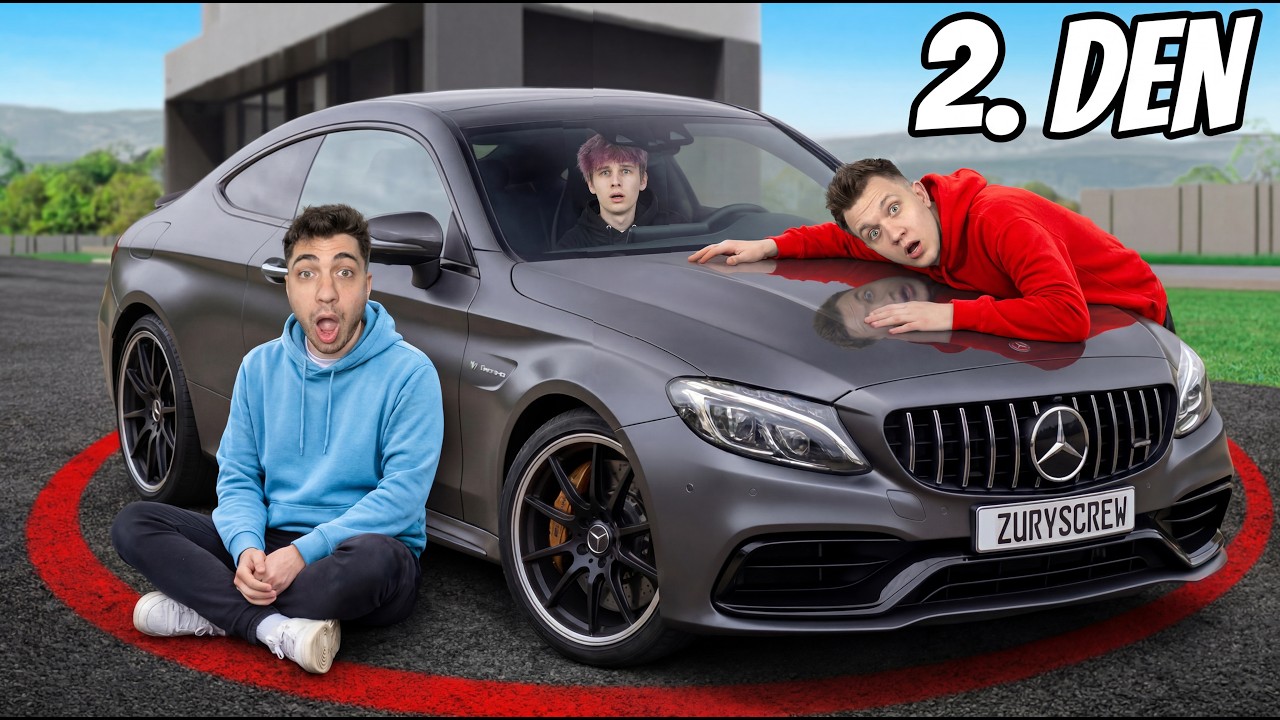 POSLEDNÍ KDO PUSTÍ MERCEDES VYHRAJE 10 000KČ!🤩😱 @BowTeaG @Cuky2222