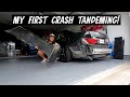 My First Crash Tandeming! Drifting at Knuckle Up 20!