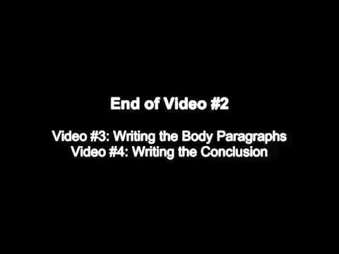 How to write a thematic essay