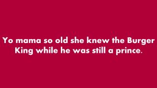 Funny Yo Mama So Old Jokes