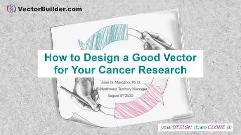 VectorBuilder Inc. | How to Design a Good Vector for Your Cancer Research