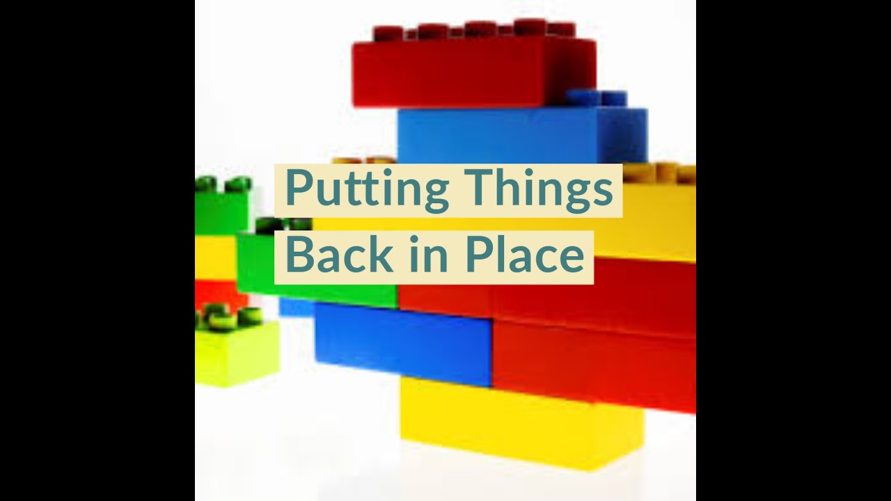 Putting Things Back Putting Things Back in Place - Reflections During the “Quarantine ...