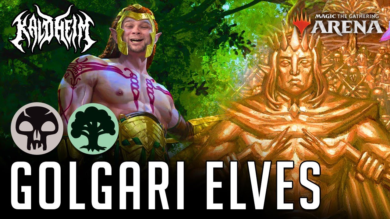 Golgari Elves - Is Tribal Here To Stay In Kaldheim - Early Access GAMEPLAY