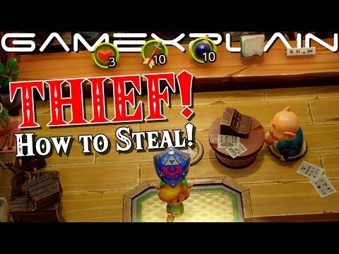 THIEF! How to STEAL in Zelda: Link's Awakening (Switch - Guide & Everything)