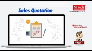 Quotation Voucher in Miracle Accounting Software screenshot 5