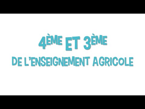 Lycée Bellevue Présentation 4eme EA et 3eme EA