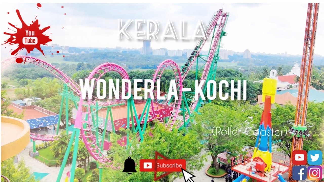 Roller Coaster Wonderla Kochi KERALA tamil 2022 YouTube
