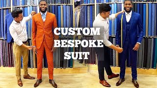 Two Custom Tailored Bespoke Suits Made in Bangkok, Thailand 🇹🇭 (Start to Finish)