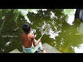 amazing kids fishing in Char Rangasri