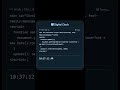Modern Digital Clock #Shorts #Coding #code #html #تعلم_البرمجة #programming #webdevelopment