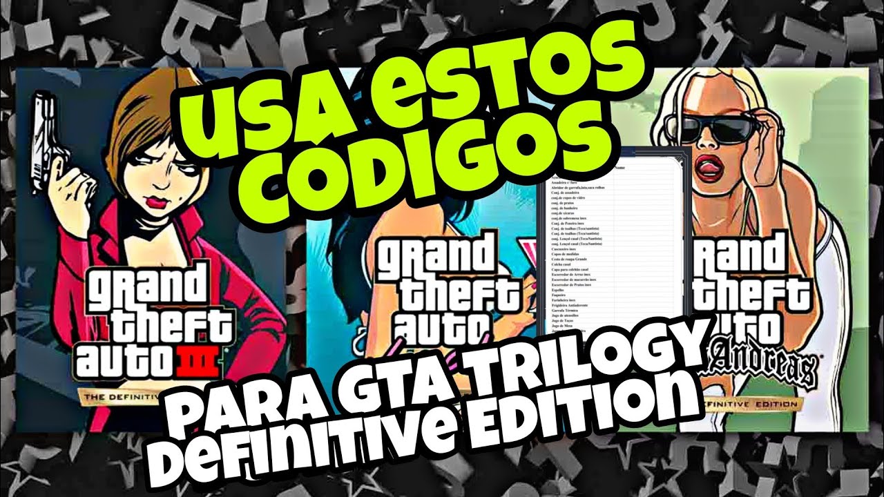 Trucos GTA The Trilogy (PS4, PS5) - Todas las claves y códigos