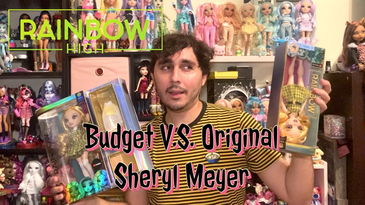 Rainbow High Budget Sheryl Meyer Unboxing & Review! 🍋💛 How does she compare to the original?!