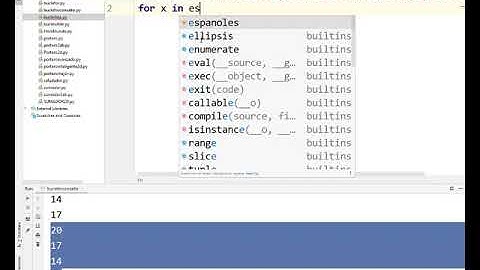 For sobre listas en Python TIC 2 Bachillerato IES Monterroso