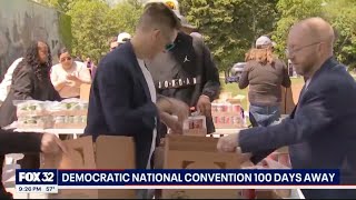 Democratic Convention 100 Days Away