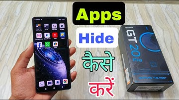 How To Apps Hide in Infinix 20 Pro | Infinix GT 20 Pro App Hide Kaise Karen |