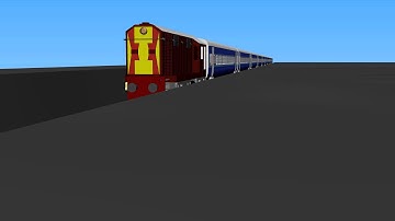Train in 3ds max