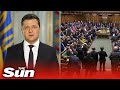 LIVE: Ukrainian President Volodymyr Zelenskyy addresses UK Parliament through video link