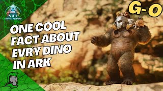 One interesting fact about EVERY creature on The Island! (part 2) | Ark Survival Ascended