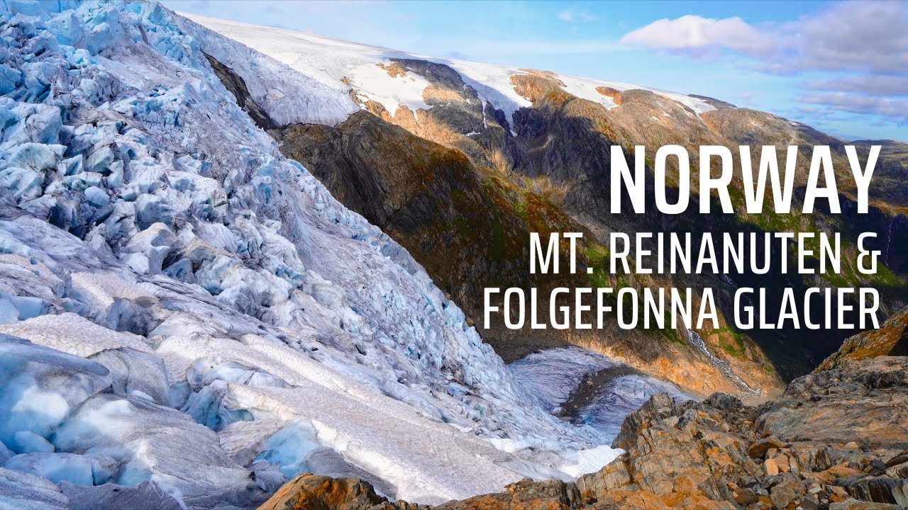Norway's Frozen Giant: Walking Tour to Folgefonna Glacier on Mt Reinanuten [4K]