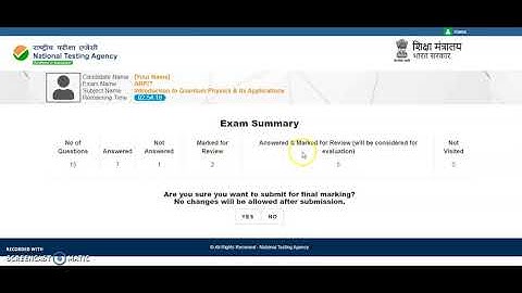 CSIR NET MOCK TEST |How to attempt online nta  mock tests| UGC | CSIR| NEET| JEE |JNU | DU