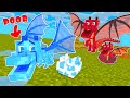 Monster School : Poor ICE Dragon No Way Home - Minecraft Animation