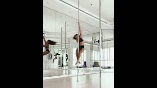 Pole Dancing Flow with Sarah Jones - @sarah_polefitdubai #shorts