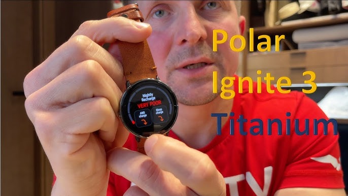 Polar Ignite 3 GPS Fitness Watch, Black - Worldshop
