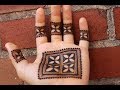 Easy henna design by henna ckg