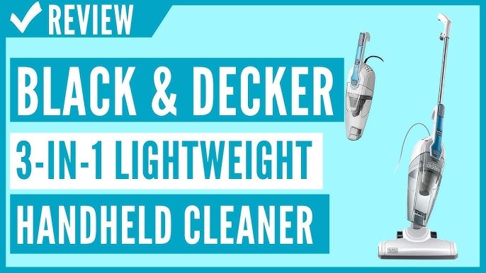 Black and Decker 3-in-1 Lightweight Corded Stick Vacuum 