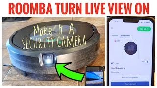 How To Turn iRobot Roomba J7 Robot Vacuum into a Security Camera Live View Beta Version iPhone app screenshot 1