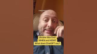 HOW & WHEN Ukraine war will end! 