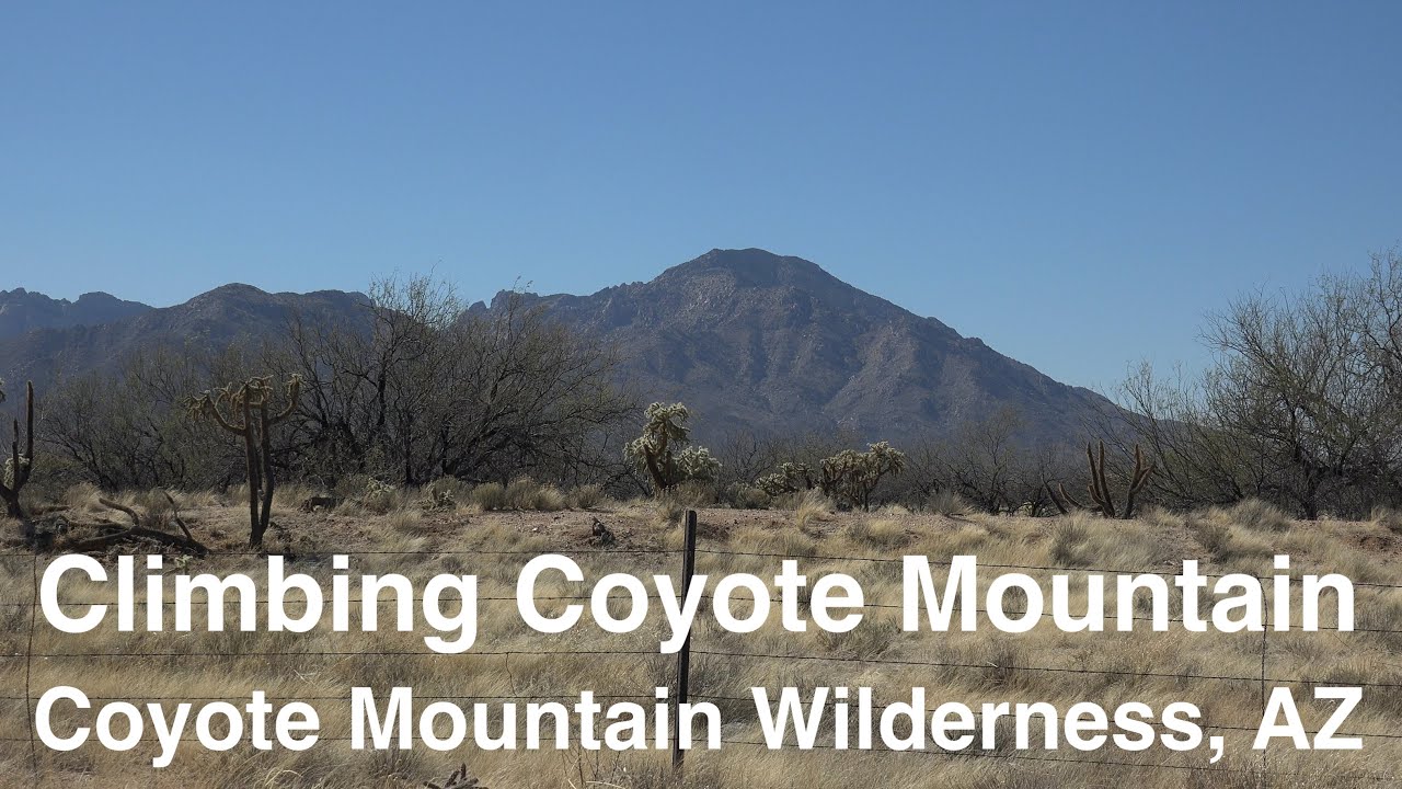 Climbing Coyote Mountain - Coyote Mountain Wilderness, AZ 