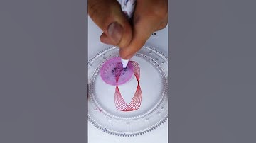 How many rotations did the pen make in total? 🤔 #2024 #shorts #Spirograph