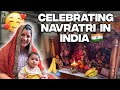 Celebrating navratri in india  albeli ritu